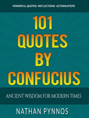 cover image of 101 Quotes by Confucius